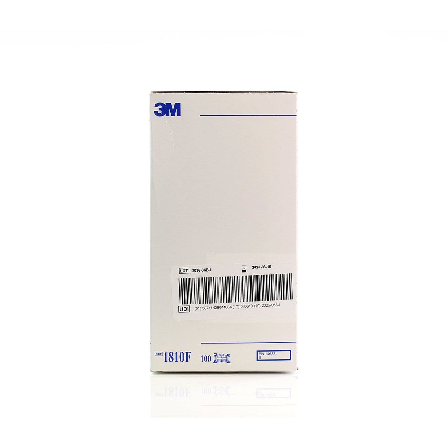 3M™ Tie-On Fluid Resistant Surgical Mask Type II 1810F - Box of 100