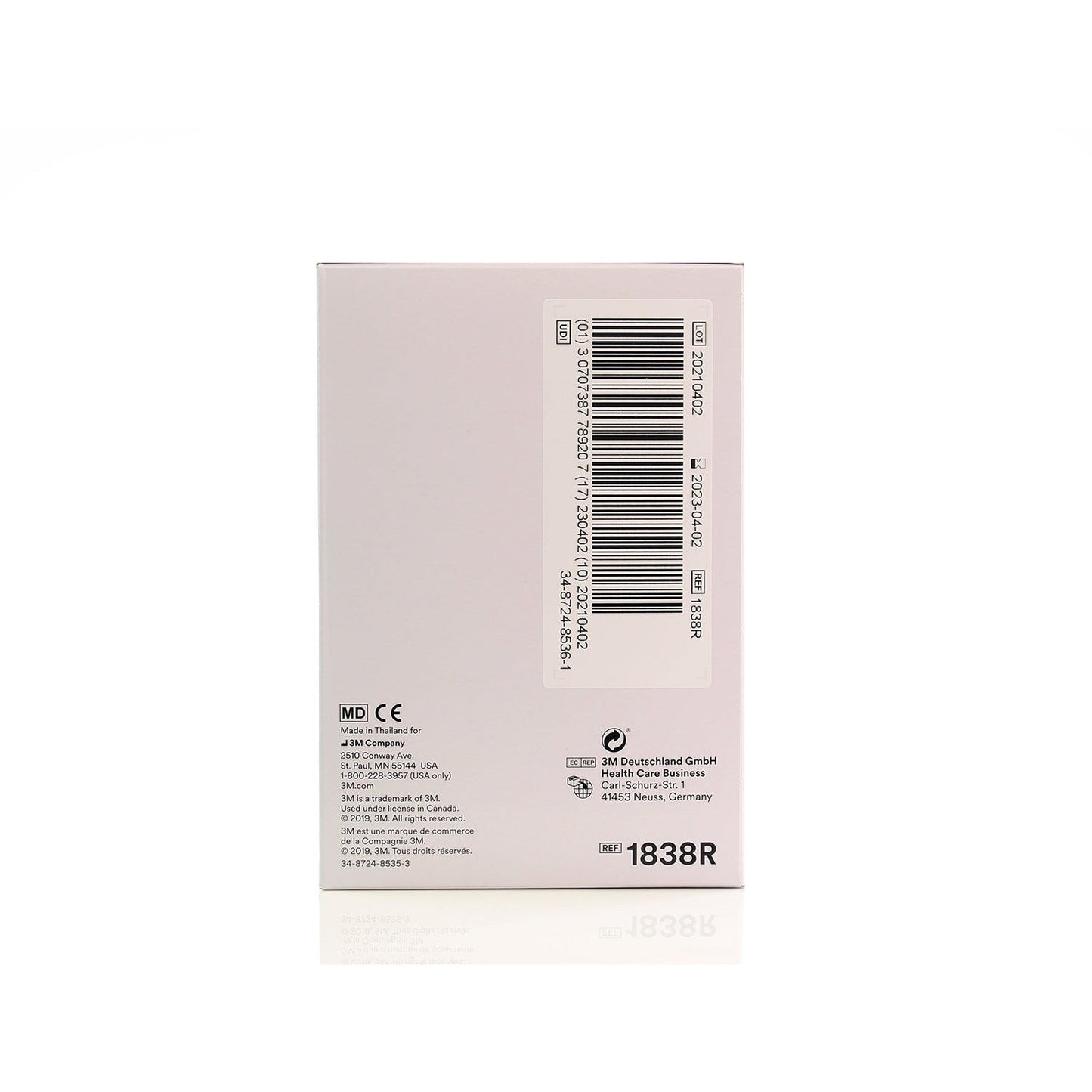 3M™ High Performance Surgical Mask - Type IIR - 1838R