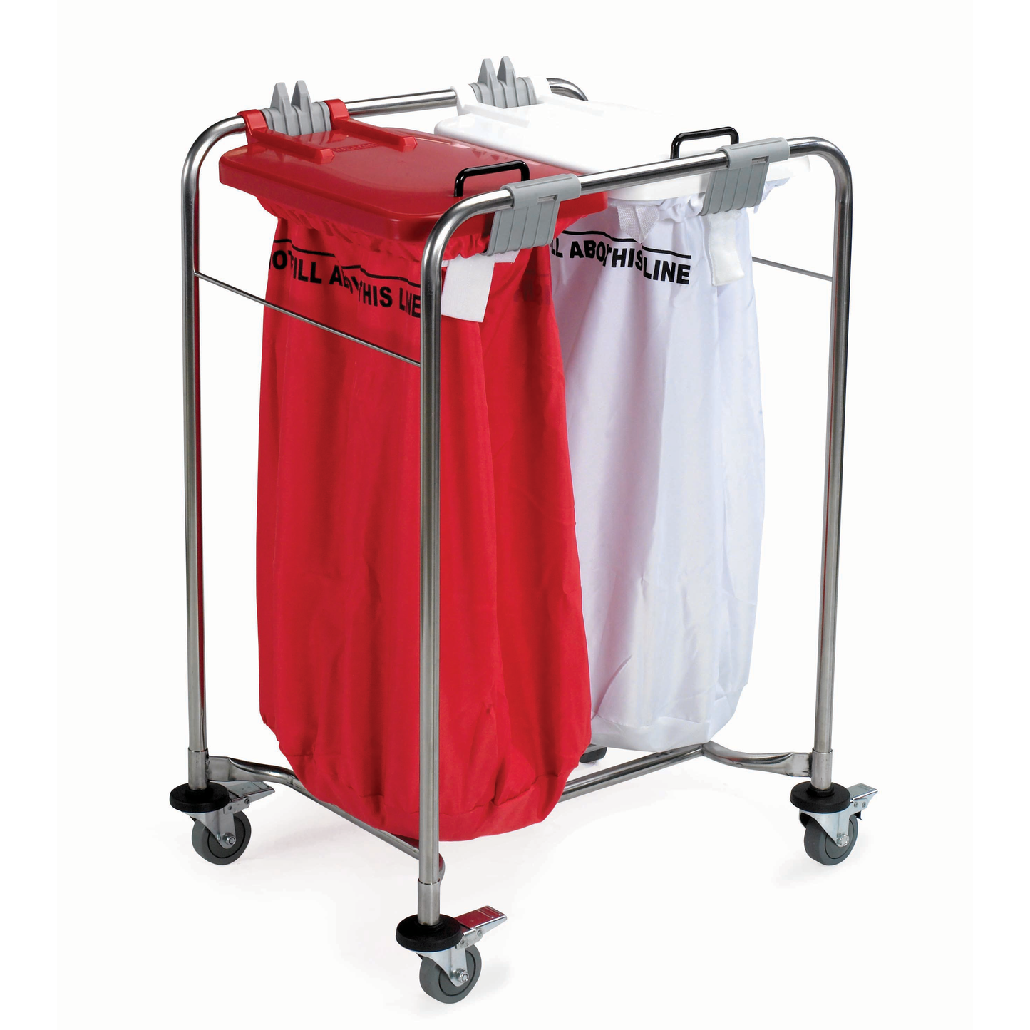 Medi-Cart - 2 bags, White and Red Lids