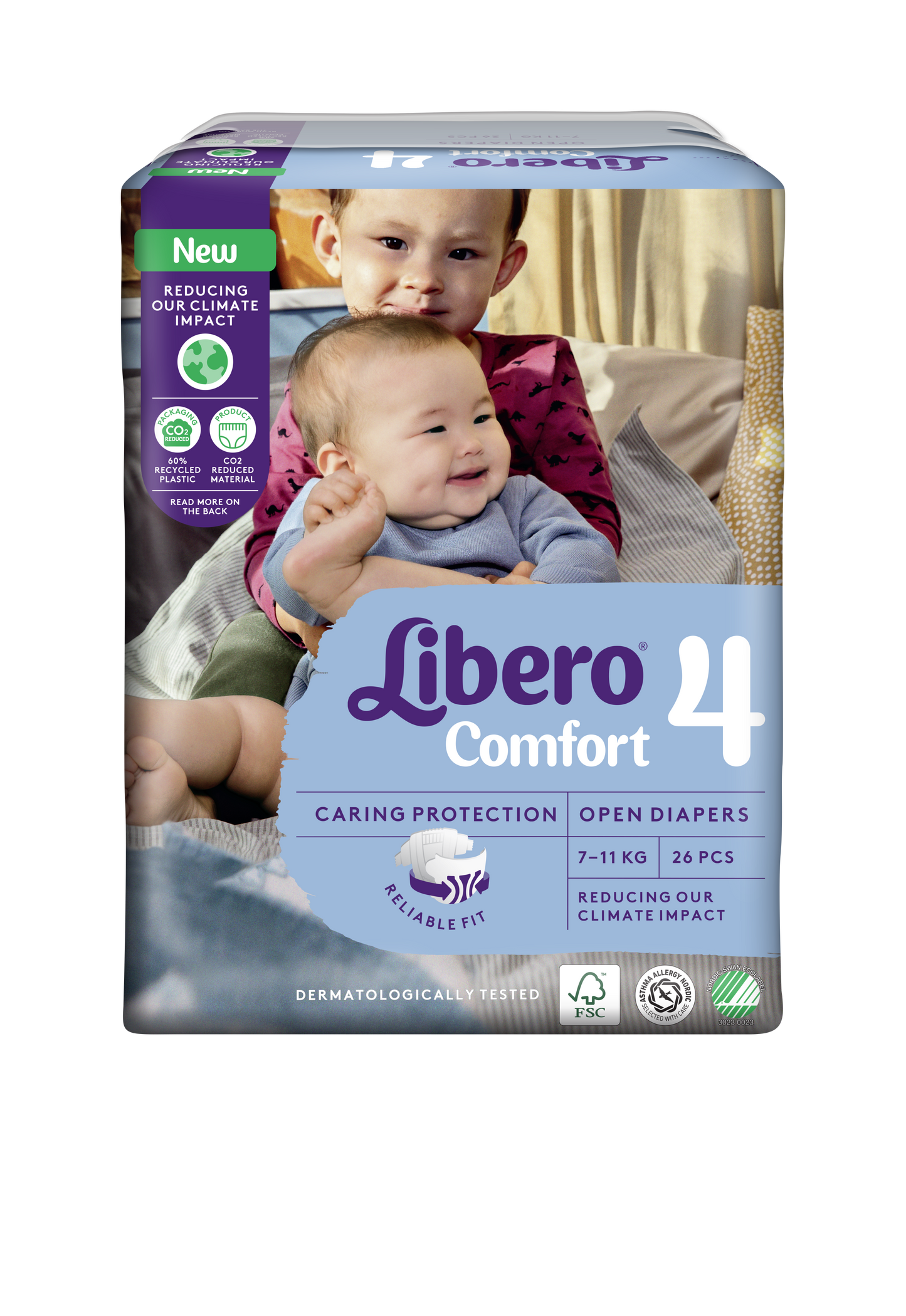 Libero Comfort 4 (7-11kg) - Pack of 26