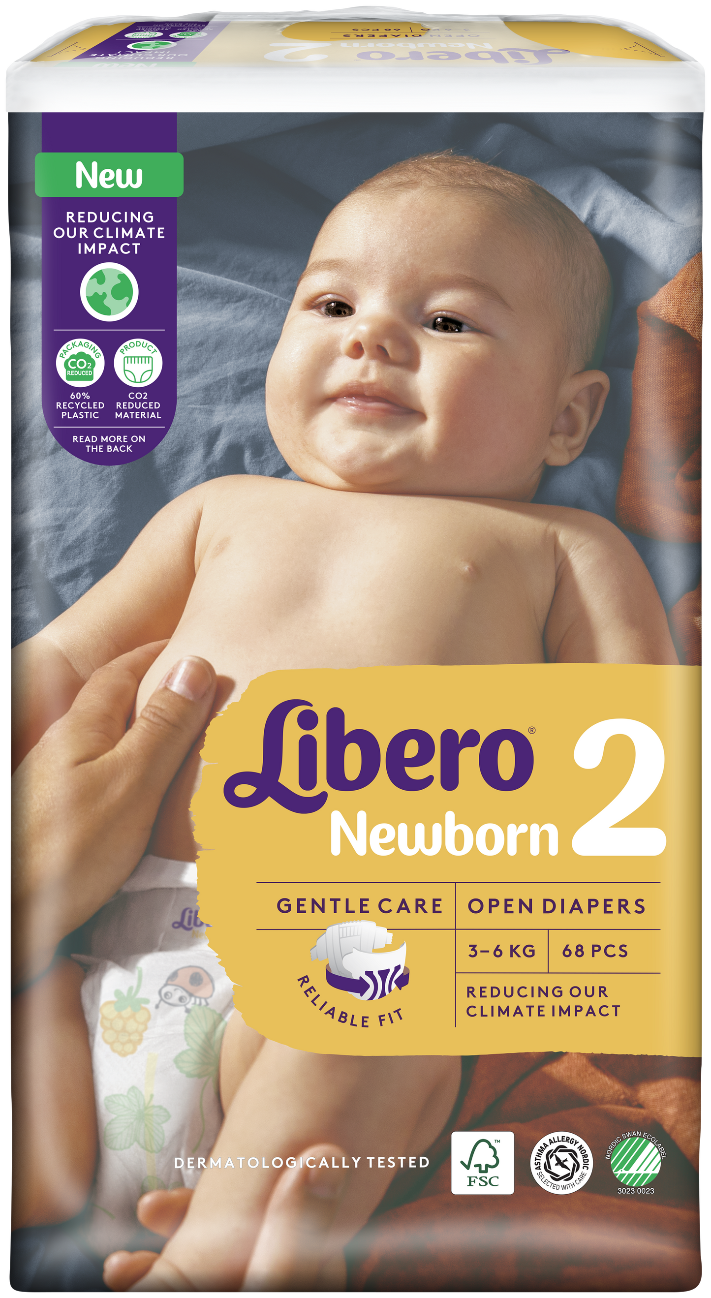Libero Newborn 2 (3-6kg) - Pack of 34