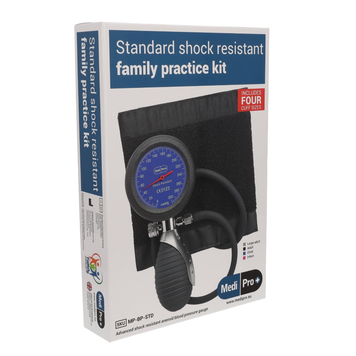 MediPro Sphygmomanometer With Adult & Child Cuffs