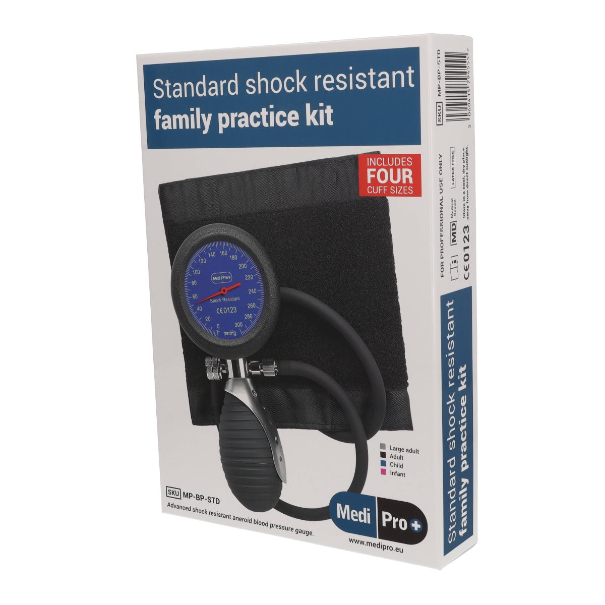 MediPro Sphygmomanometer With Adult & Child Cuffs