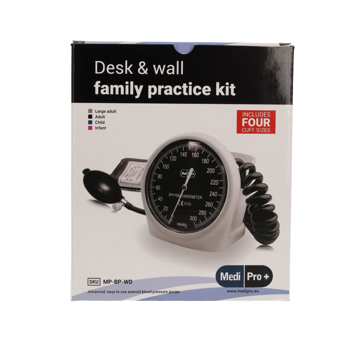 Sphygmomanometer With Adult & Child Cuffs - Desk And Wall