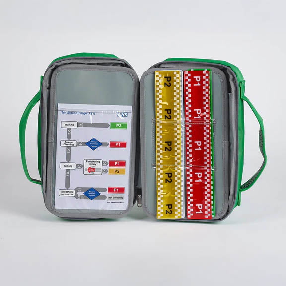 Small First Aid Travel Bag with Reflective Strips