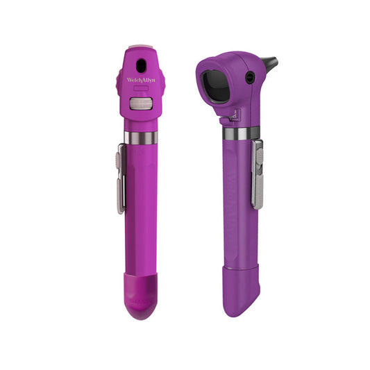 Welch Allyn Pocket LED Diagnostic Set - Mulberry - Over Engraved