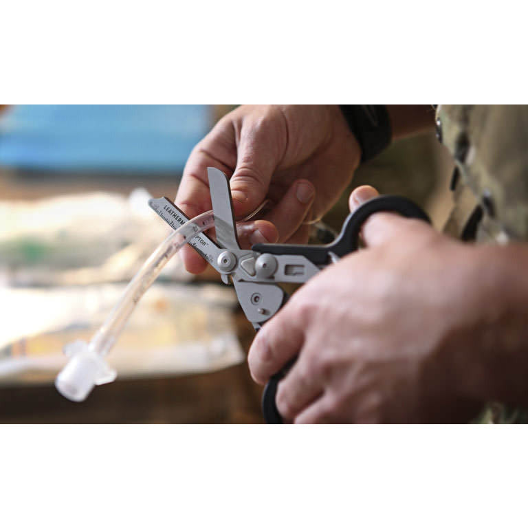 Leatherman Raptor Medical Shears - Red - Over Engraved