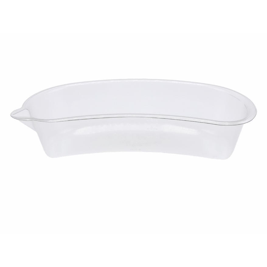10" Polypropylene Kidney Dish - Case of 78 - Sterile