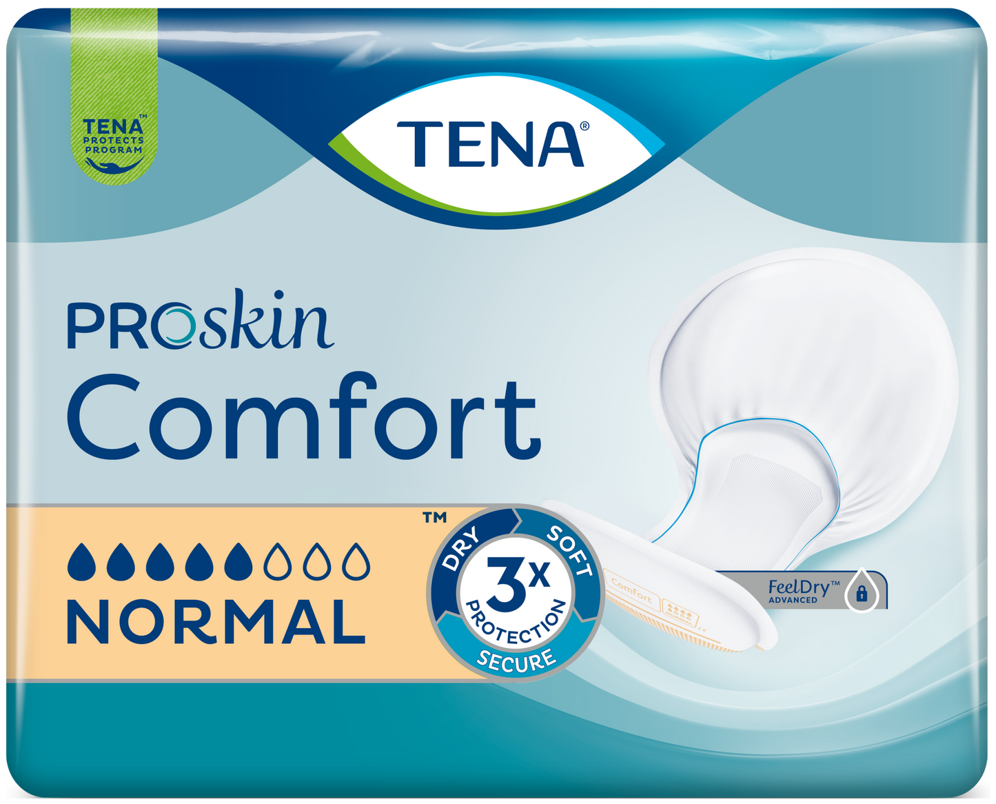 TENA ProSkin Comfort Normal - Pack of 42
