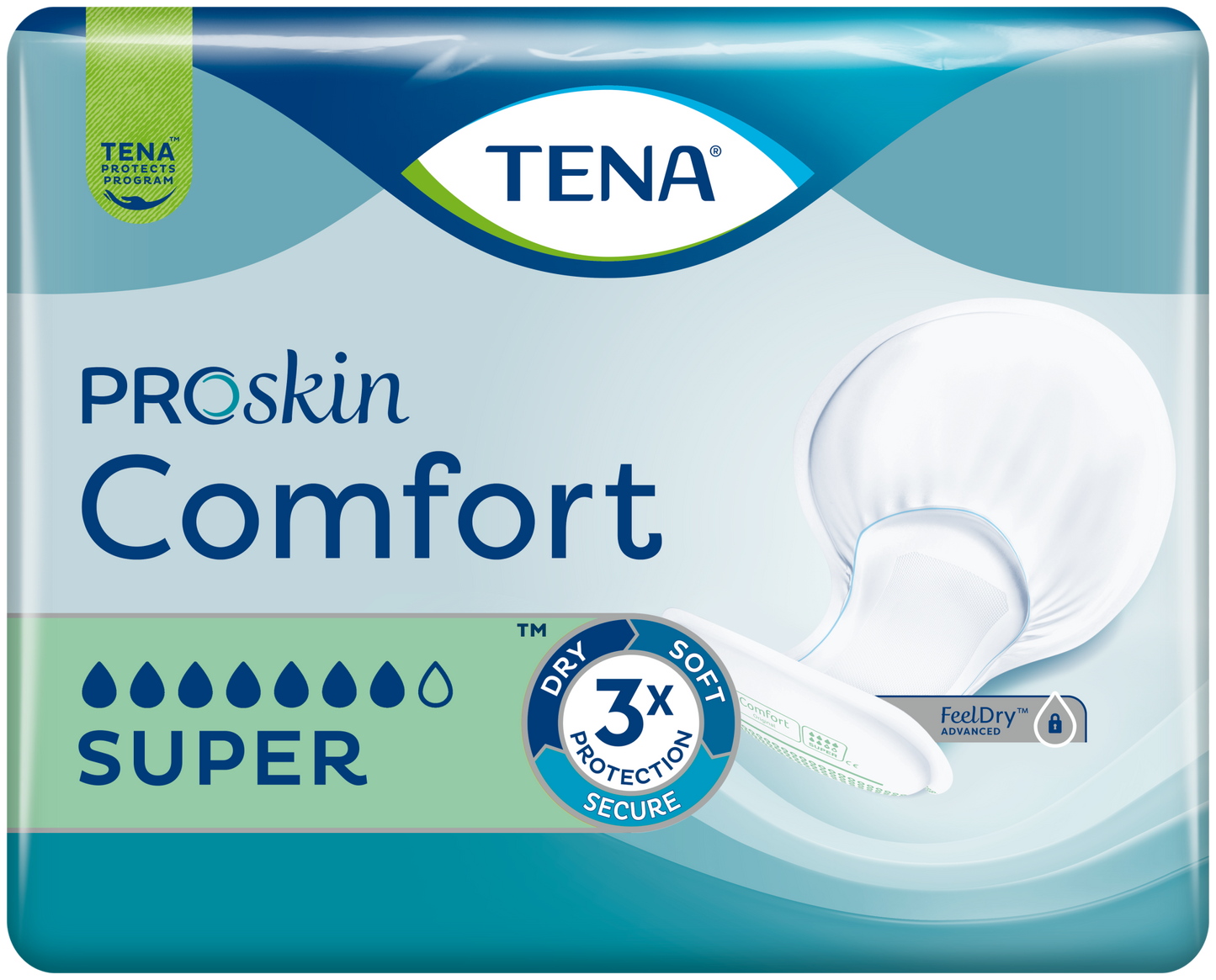 TENA ProSkin Comfort Super - Pack of 36
