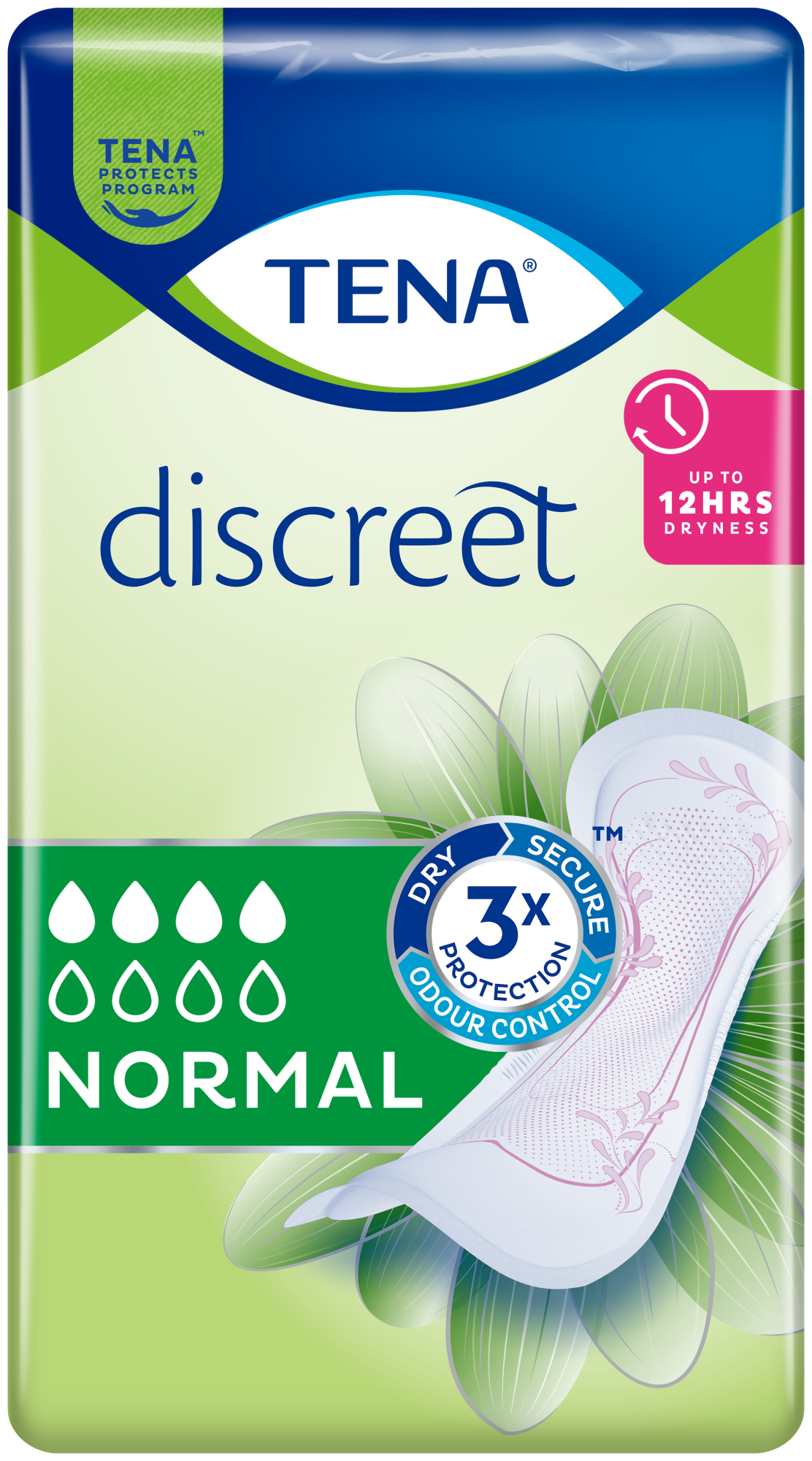 TENA Lady Discreet Normal - Pack of 12