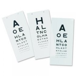 3M Cardboard Wall Hanging test Chart - Kindergarden