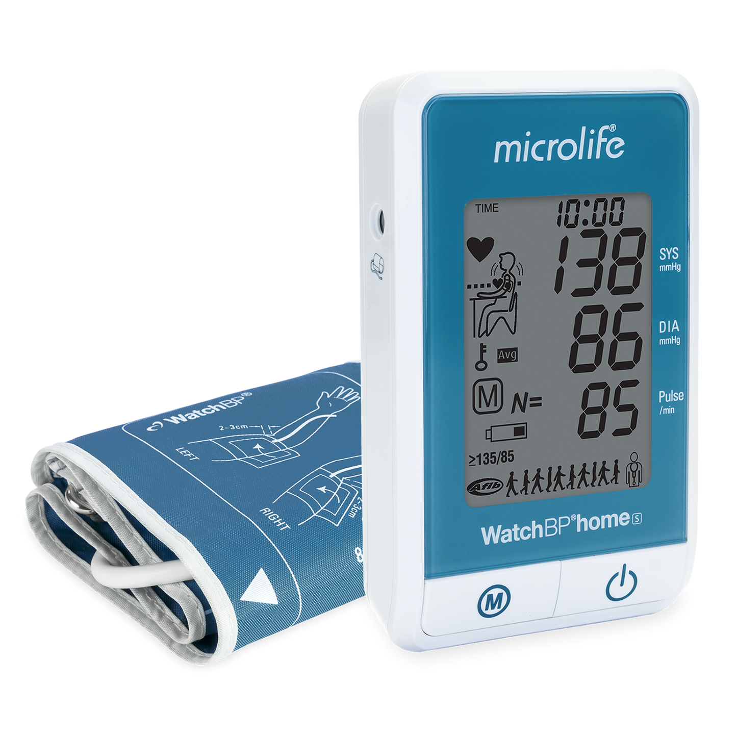 WatchBP Home 'S' - Home BP monitor with AF detection function