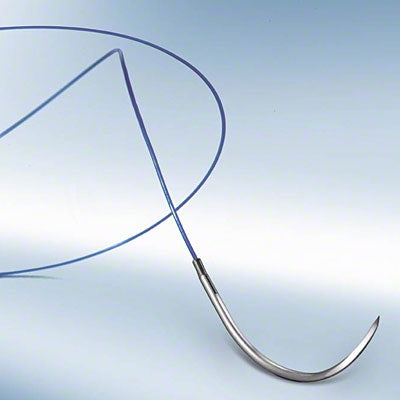 Dafilon® Blue Suture - 4/0 - 75cm - 19mm - 3/8 - Circle Reverse Cutting - Box of 36