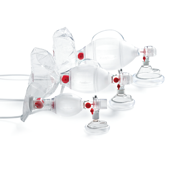 Paediatric Ambu® SPUR II Disposable Resuscitator with Infant and Toddler Mask