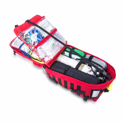 Elite Paramedic Rescue Backpack - Red