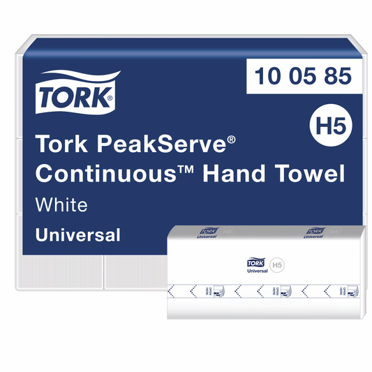 Tork PeakServe® Continuous™ Paper Hand Towels White H5 - Case of 12
