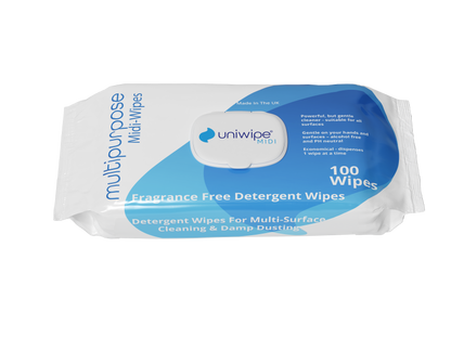 Uniwipe - Multipurpose Surface Disinfectant Wipes (Pack of 300)
