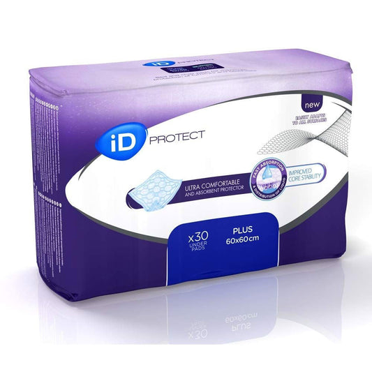 iD Protect Plus Bed Pad 60x60cm  - Pack of 30