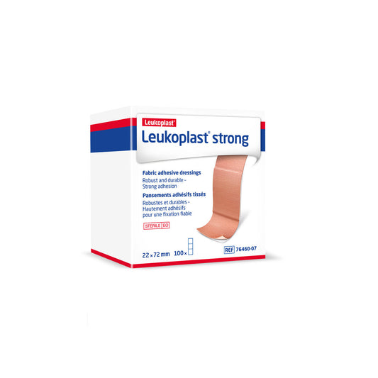 Leukoplast Strong First Aid Dressings 7.2 x 2.2cm - Pack of 100