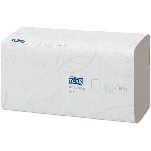 Tork Xpress Multifold Hand Towel White 2Ply - 120225 - Case of 21 x 180m - 3780 Towels