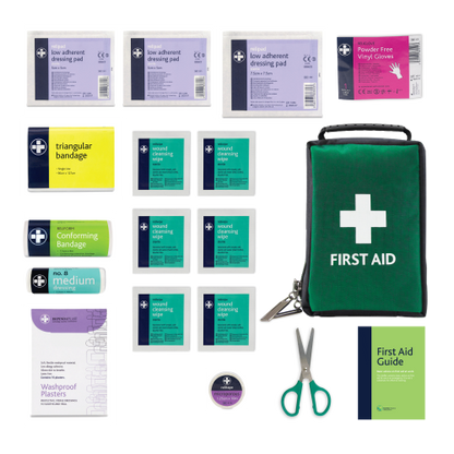 Travel First Aid Kit in Helsinski Bag