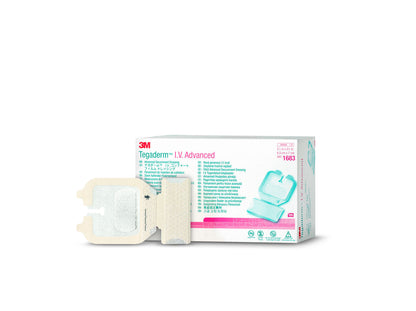 3M Tegaderm Peripheral IV Dressing – 8.5cm x 7cm (Pack of 100)