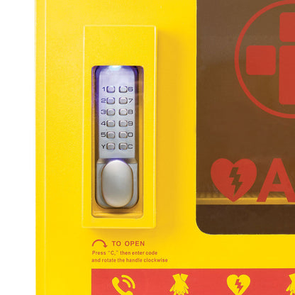 Heated Outdoor Defibrillator/AED Cabinet