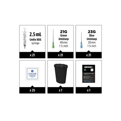 Steroid 12 Week Cycle Kit- 21 Syringes