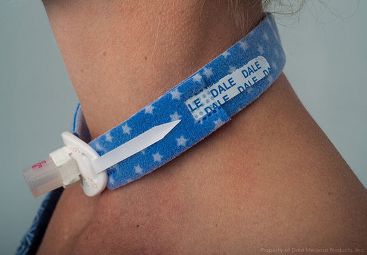 Dale Medical Pedi Prints Tracheostomy Holder