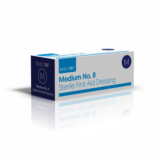 Blue Dot Large Boxed Dressing 18cm x 18cm (Each)