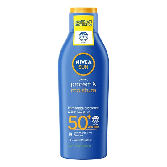NIVEA Suncream Lotion SPF50+ - Protect & Moisture - 200ml