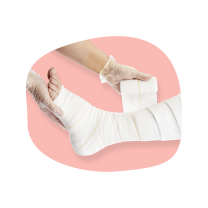 Profore Compression Latex Free Bandage 10m x 2.5cm - Single