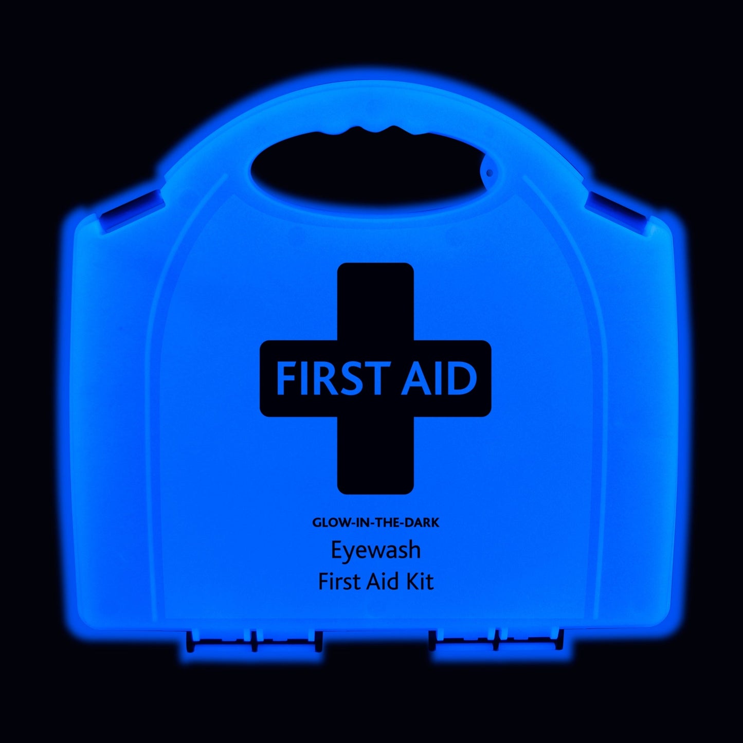 Eye Wash First Aid Kit in Glow In The Dark Aura Box