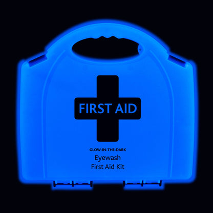 Eye Wash First Aid Kit in Glow In The Dark Aura Box