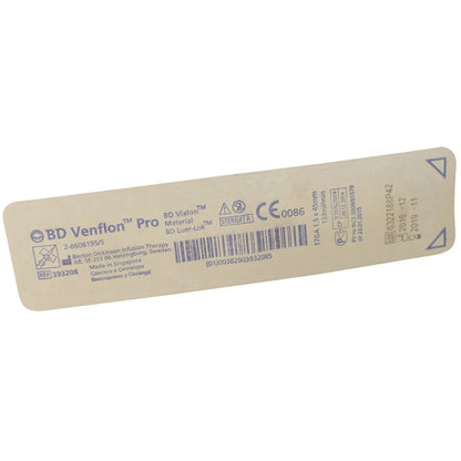 BD Venflon IV Cannula - 17g 45mm Ported & Winged x 50
