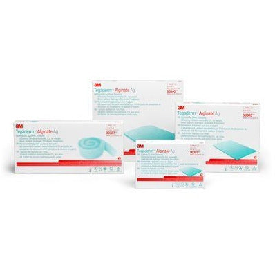 Tegaderm Alginate Ag Silver Alginate Dressing - 5cm x 5cm - Pack of 10