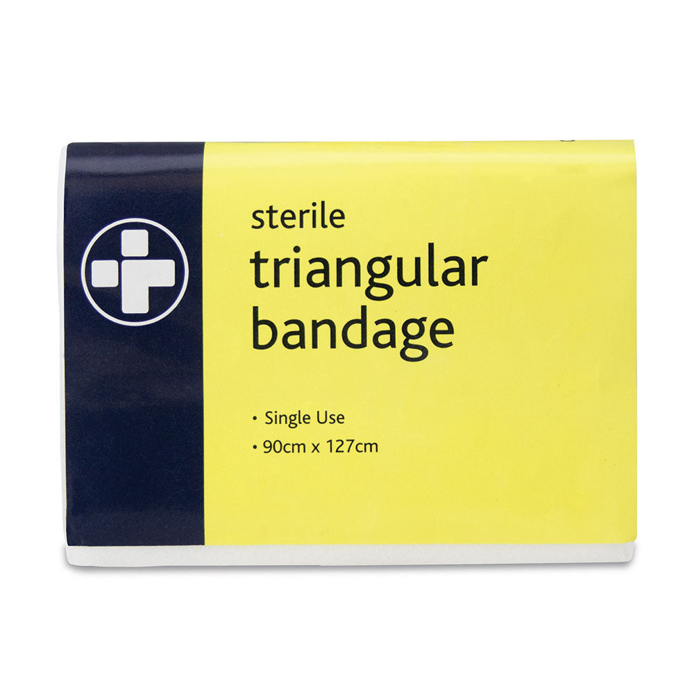 Sterile Triangular Non-Woven Bandage - Pack of 10