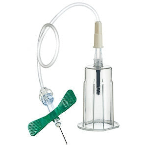 Safety Blood Collection Set, 23Gx19cm - With Holder - Sterile  x 24