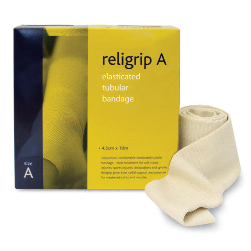 Religrip Elasticated Tubular Bandage - Natural - 10 Meters