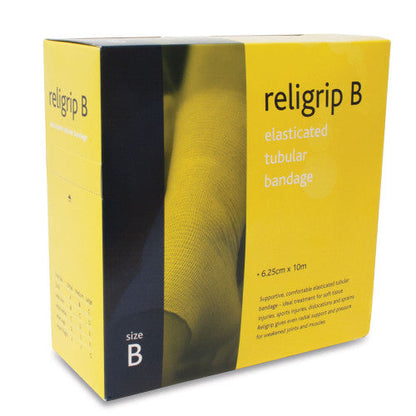 Religrip Elasticated Tubular Bandage - Natural - 10 Meters