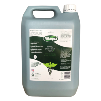 NILAQUA  Instant hand sanitiser Plus+ 5L - REFILL for Dispenser