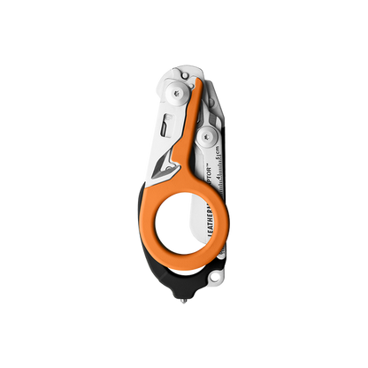 Leatherman Raptor Medical Shears - Black/Orange - Over Engraved
