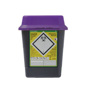 Sharpsafe® 5L Recycled UK Purple Lid