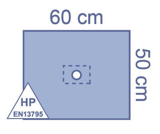 AD Fenestrated Sterile Drape 500 x 600MM - Pack of 80