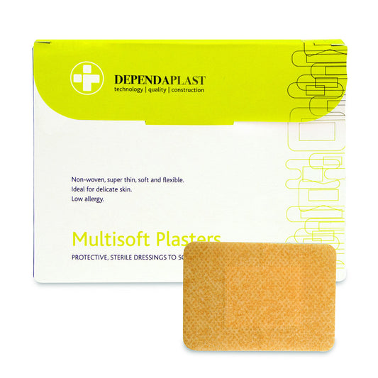 Dependaplast Multisoft Plasters 7.5cm x 5cm - Box of 50