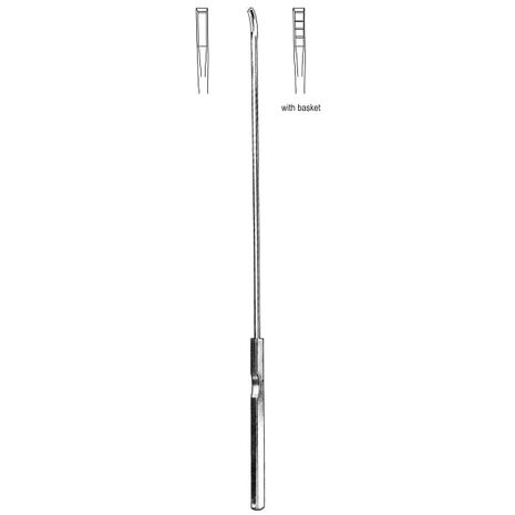 Kevorkian Suction Biopsy Curette with Basket - 1.2mm / 30 cm
