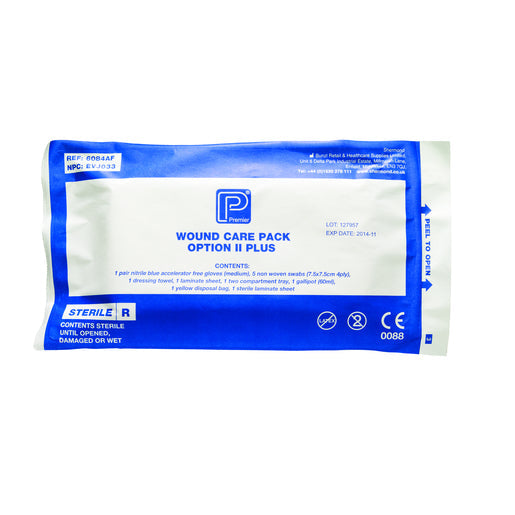 Wound Care Pack Option II Plus - Sterile - Case of 50