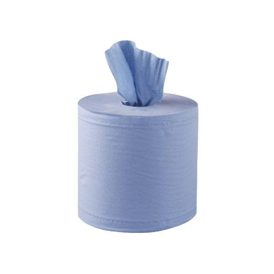Acana Medical Blue Centrefeed Rolls - 2 Ply - 150 metres - Pack of 6 Rolls