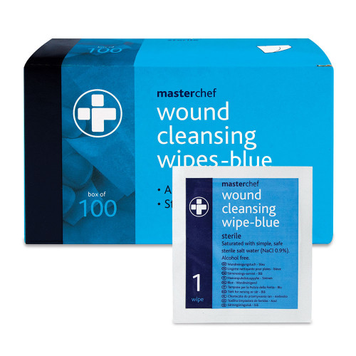 Masterchef Wound Cleansing Wipes - Box of 100